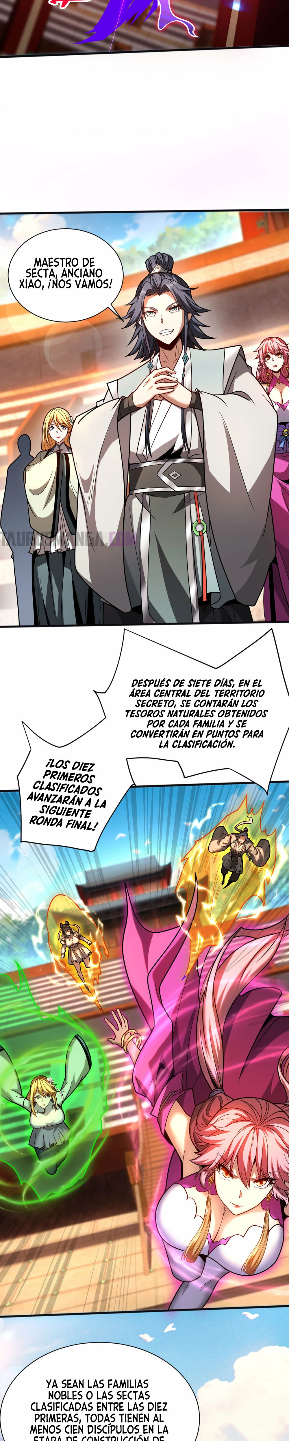 Mientras mis discípulas se matan, yo me relajo! > Capitulo 61 > Page 51